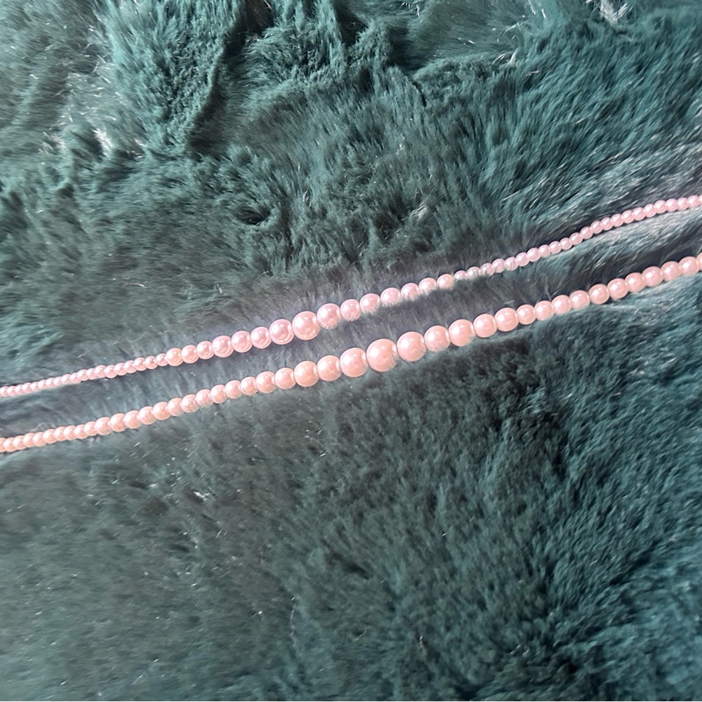 Elegant Pink Pearl Necklace